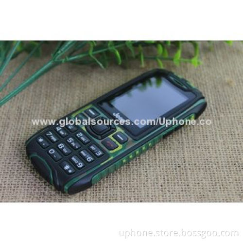 Quad-band Mobile Phones, 2-inch LCD, Dual-SIM Cards, Shock-proof, Dust-proof